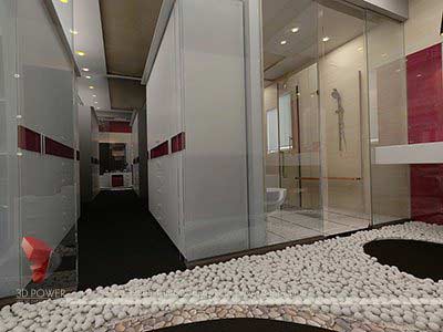 simple bathroom design UAE